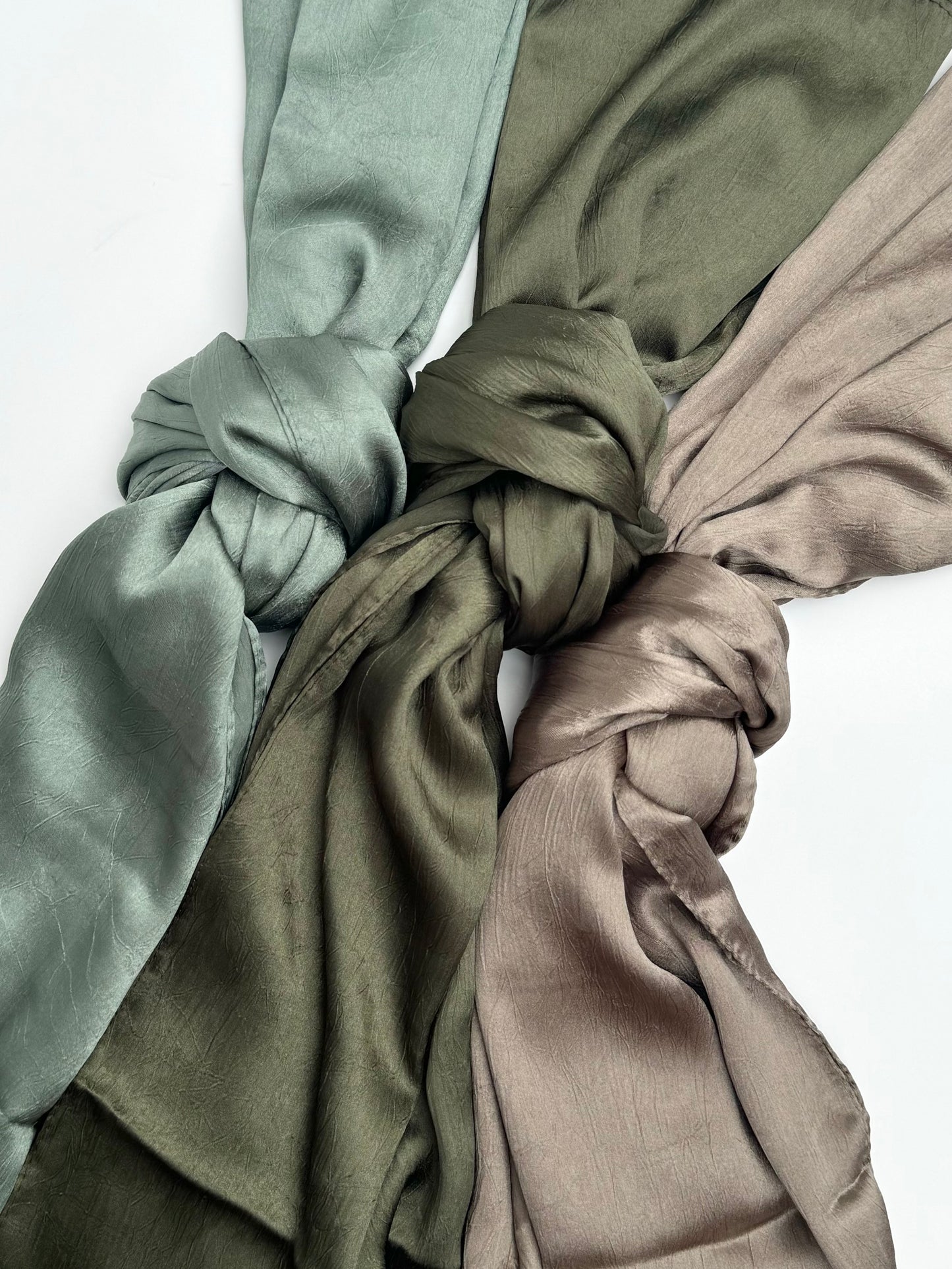 Lava Truffle grain dubai matt silk hijabs