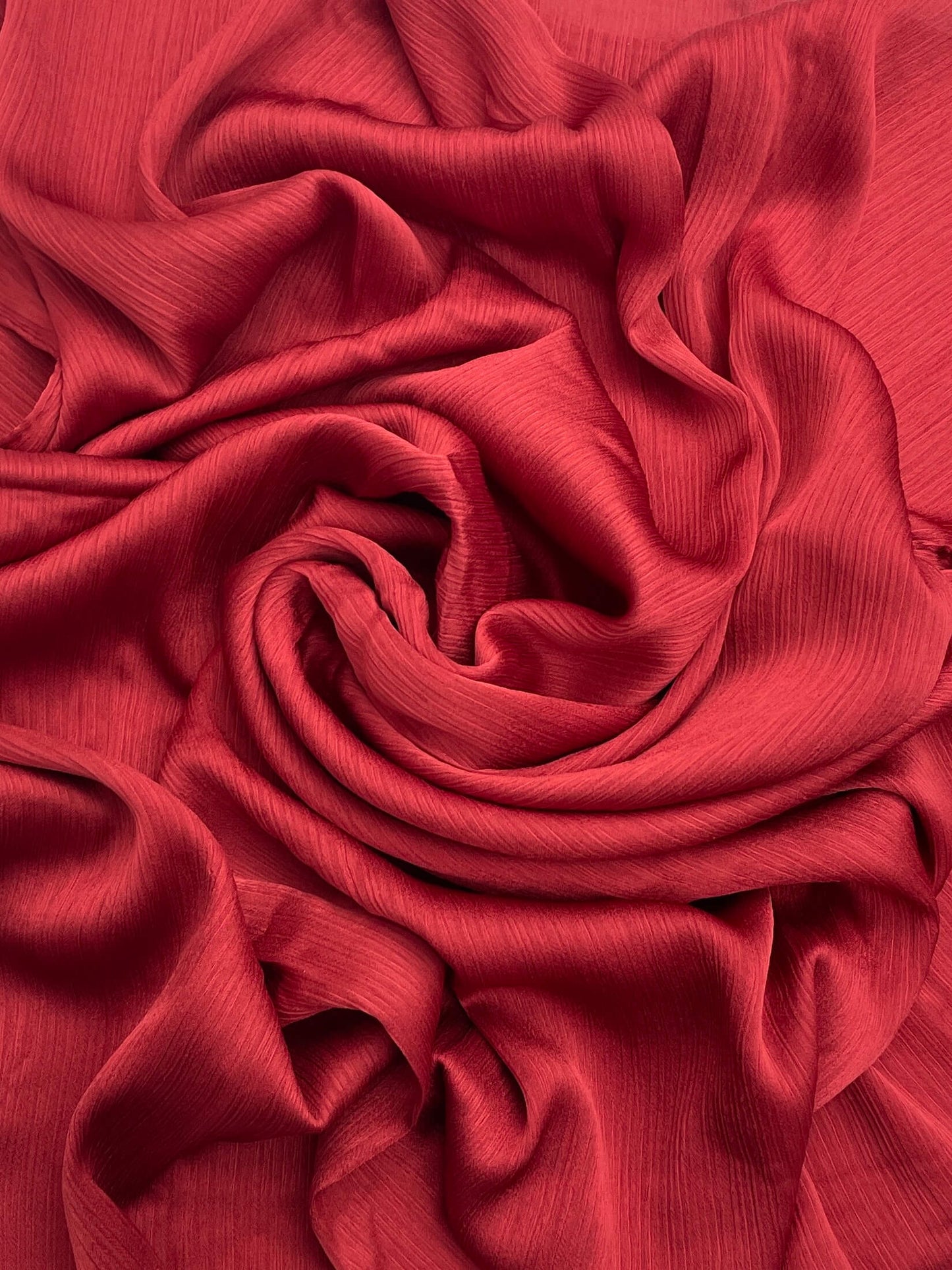 Matt Dubai crinkle silk fire hijab