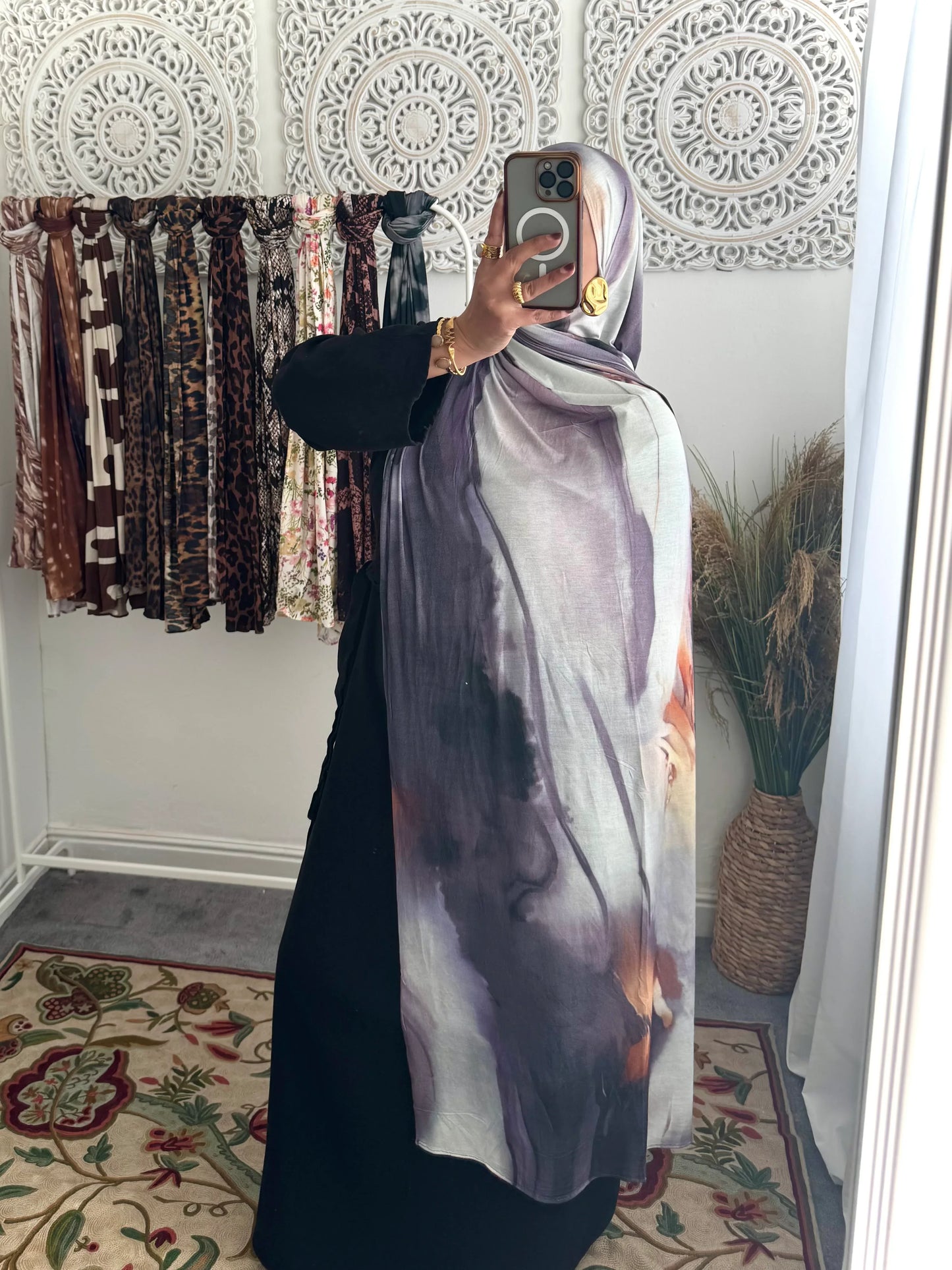 Premium Jersey Lavender hijab - Hijab Junkie UK