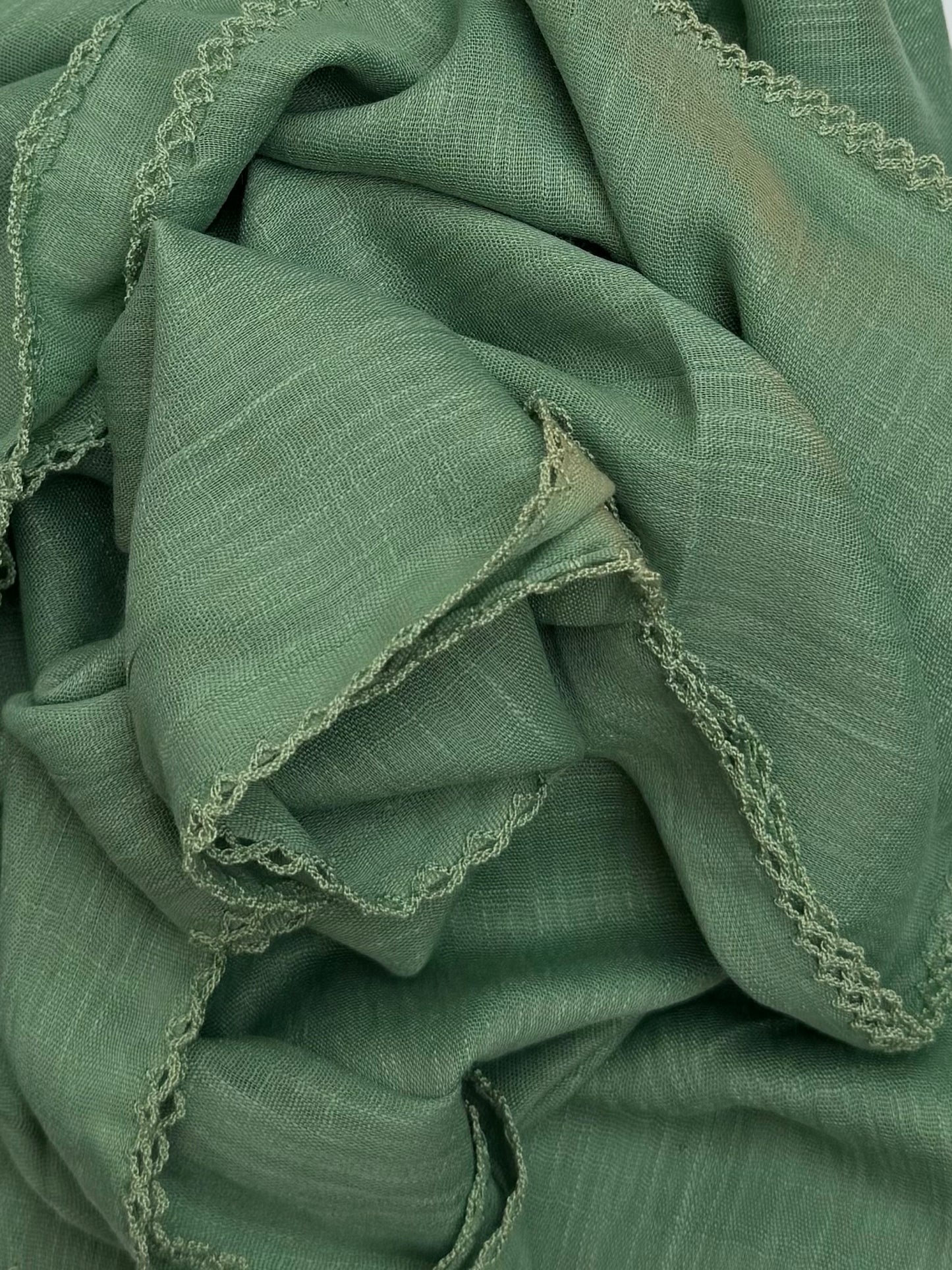 Maxi plain Turkish picot poodna hijab