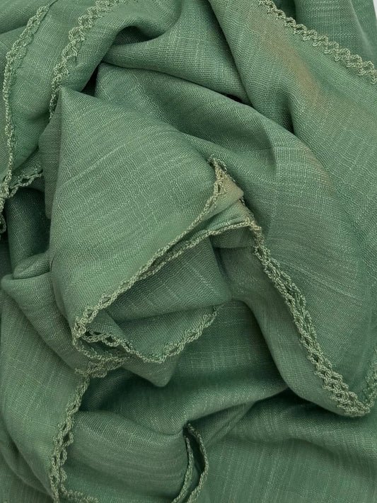 Maxi plain Turkish picot poodna hijab