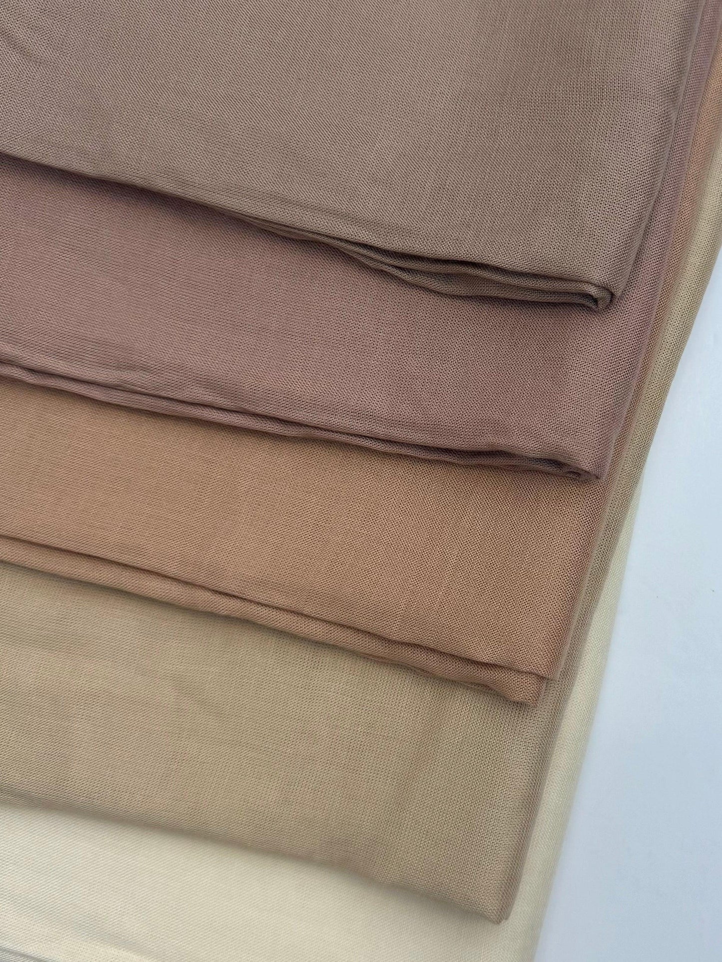 Premium Modal soft bobble free maxi almond milk hijab - Hijab Junkie UK