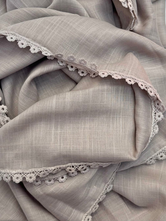 Maxi plain Turkish kinaari mushroom hijab