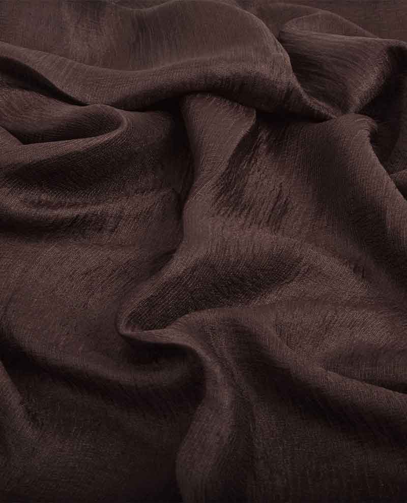 luxury Indian plain fudge maxi hijab