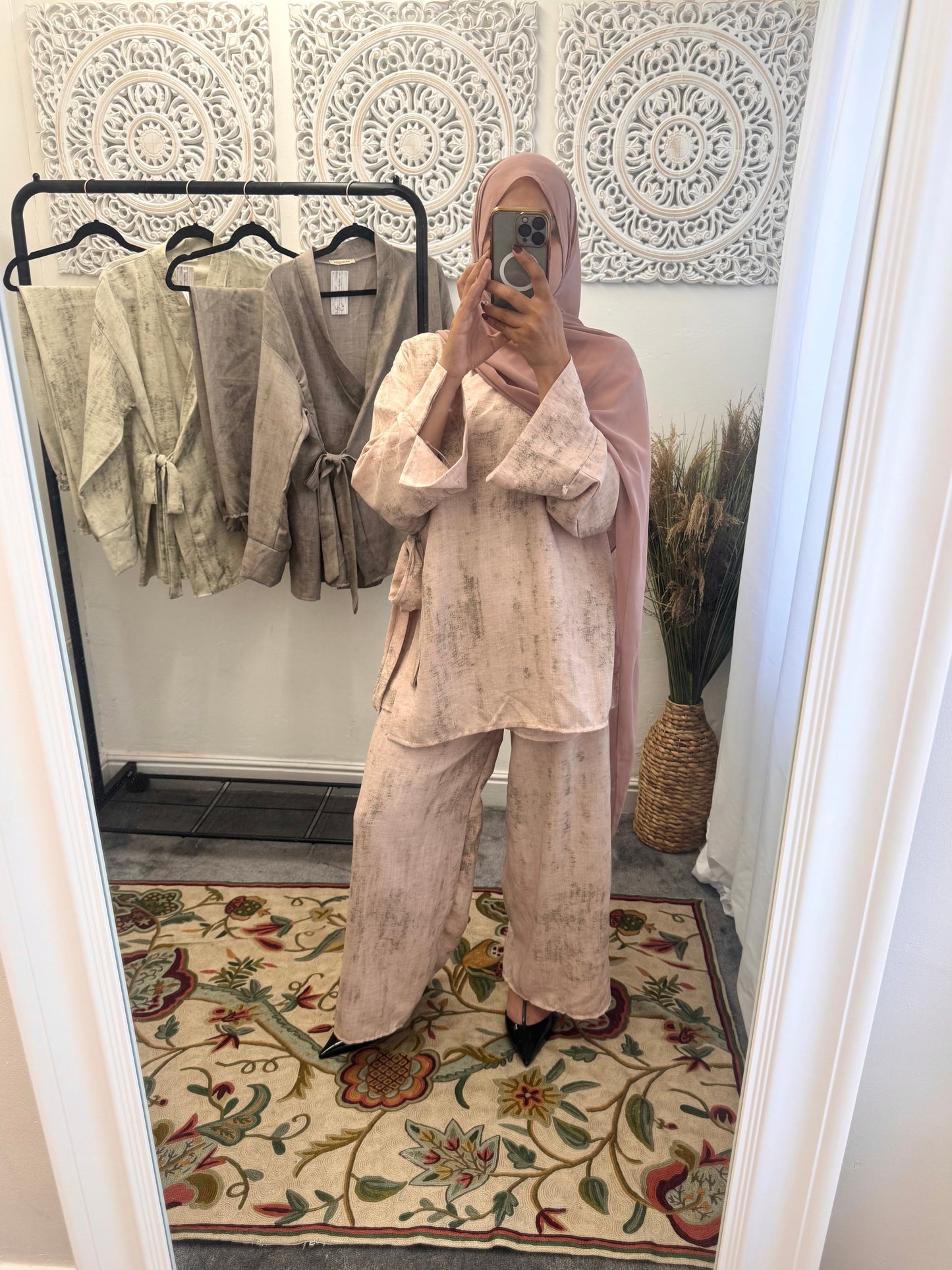 NEW Hawwa Marble Effect Free Size Cord Set