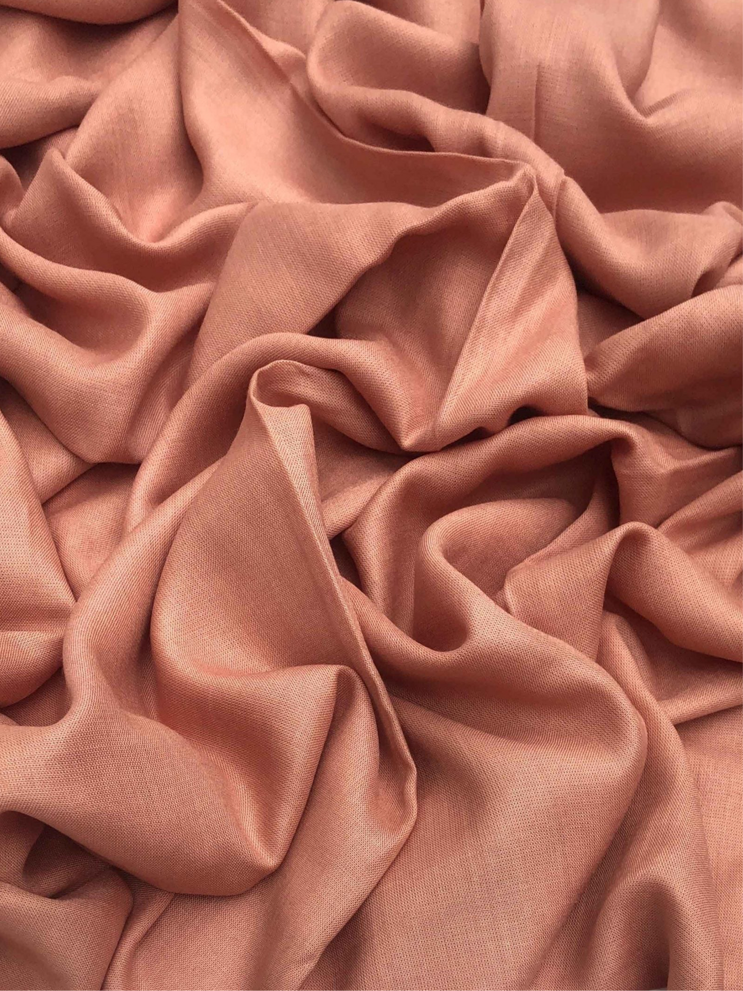 Premium Modal soft bobble free maxi salmon hijab