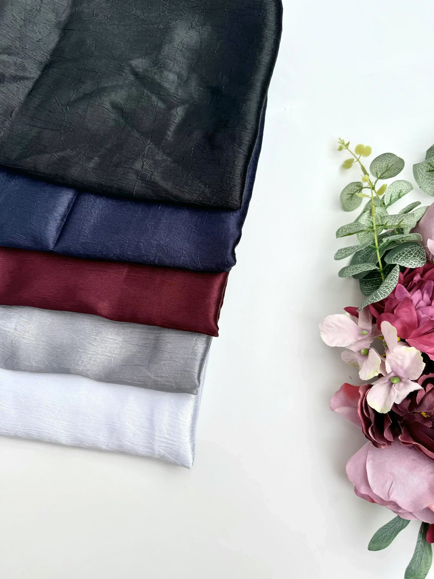 Lava pecan grain dubai matt silk hijabs - Hijab Junkie UK