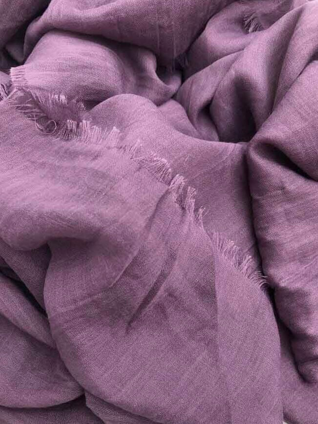 Modal Malai plain mauve maxi hijab