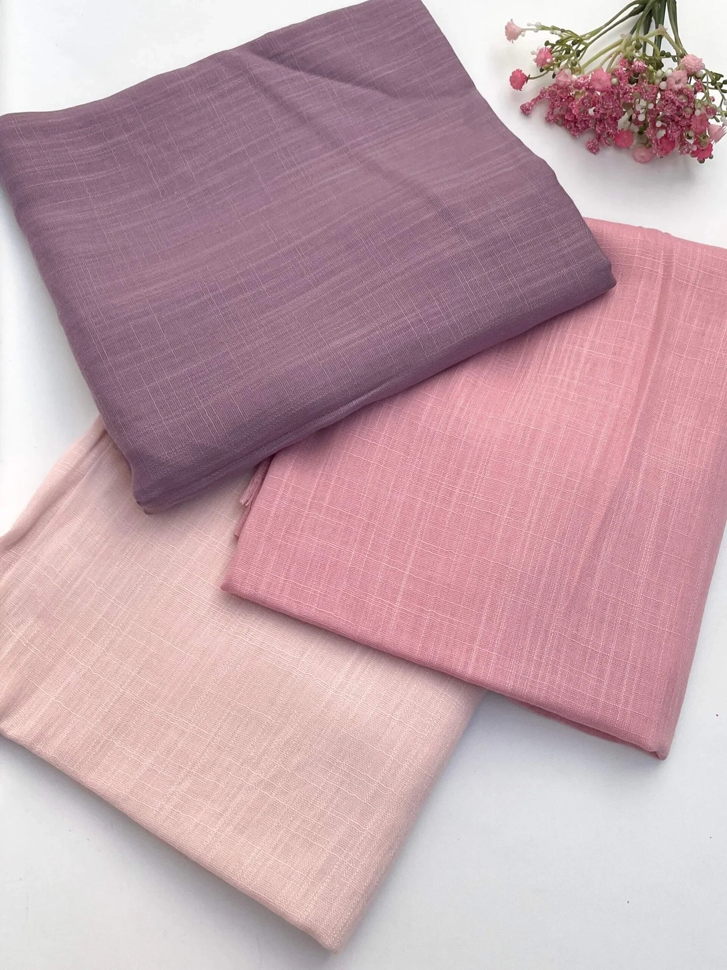 Maxi plain Turkish smooth mauve hijab - Hijab Junkie UK
