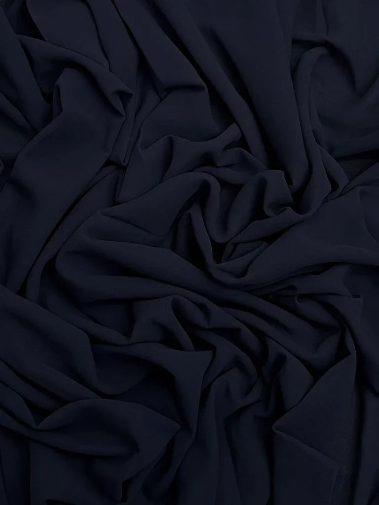 Maxi super premium chiffon dark sky hijab - Hijab Junkie UK