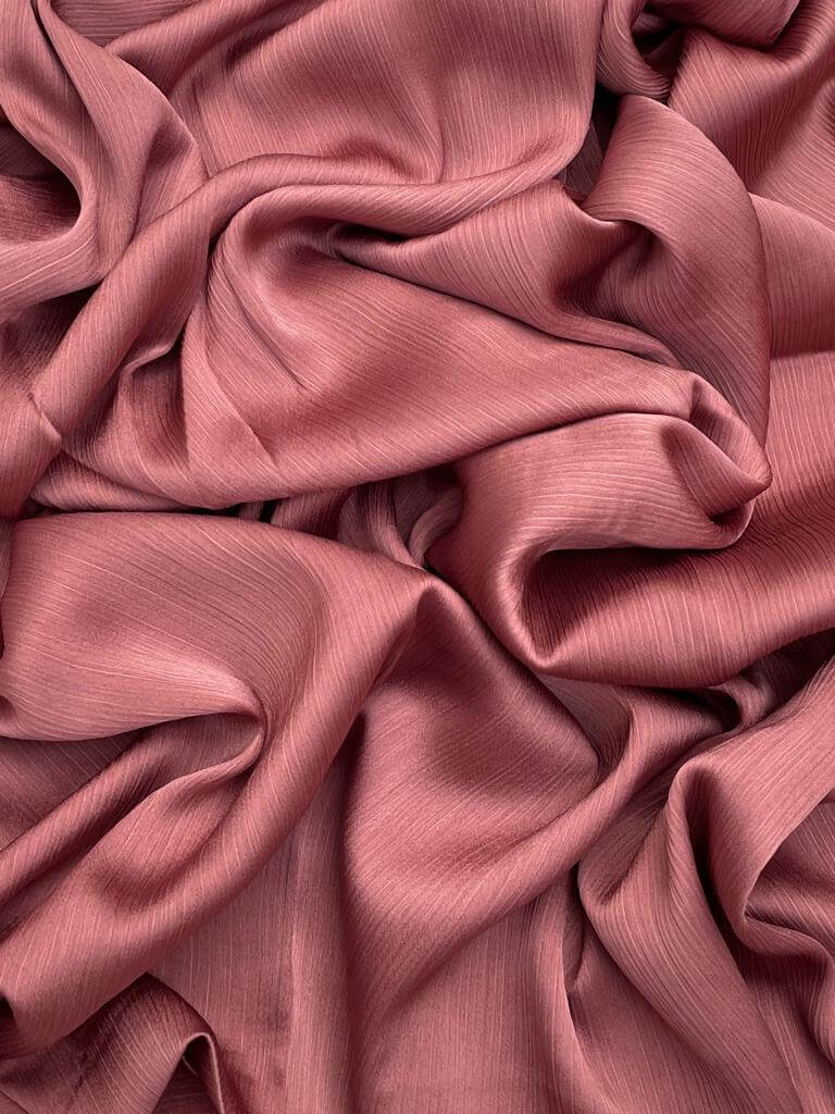Matt Dubai crinkle silk pink lagoon hijab