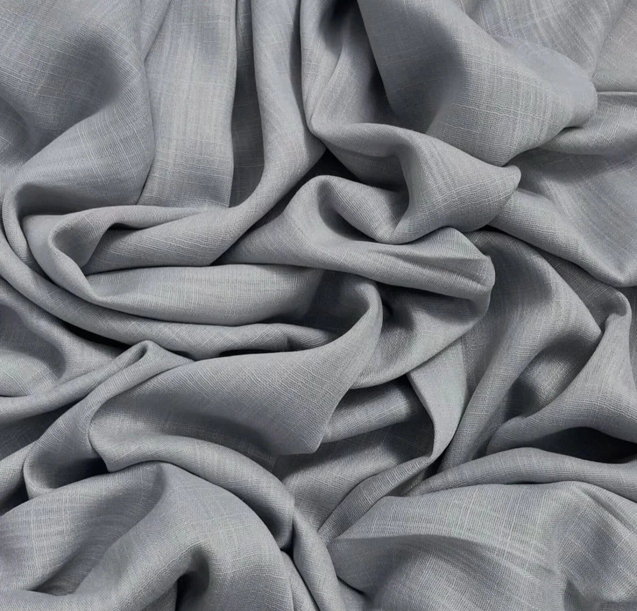 Maxi plain Turkish smooth antique silver hijab - Hijab Junkie UK