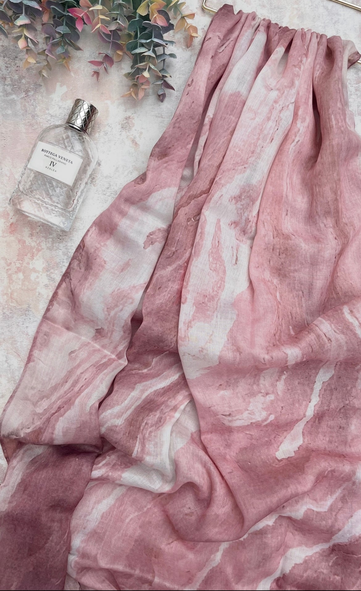 Water coloured Modal Printed Lemonade Ripple Hijab