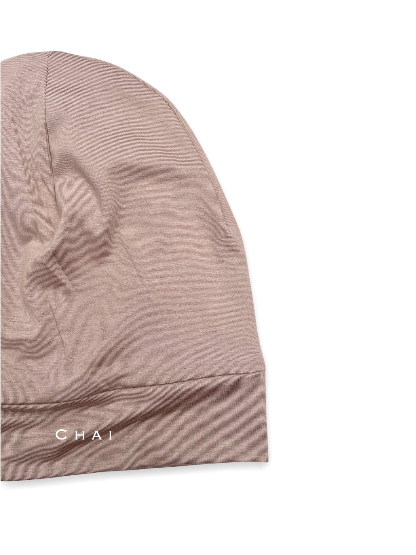 Tube closed inner silk cap choose from chai toffee almond - Hijab Junkie UK