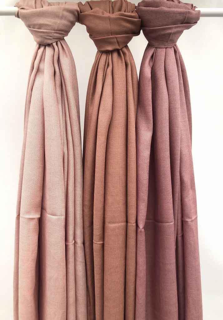 Premium Modal soft bobble free maxi powder pink hijab - Hijab Junkie UK