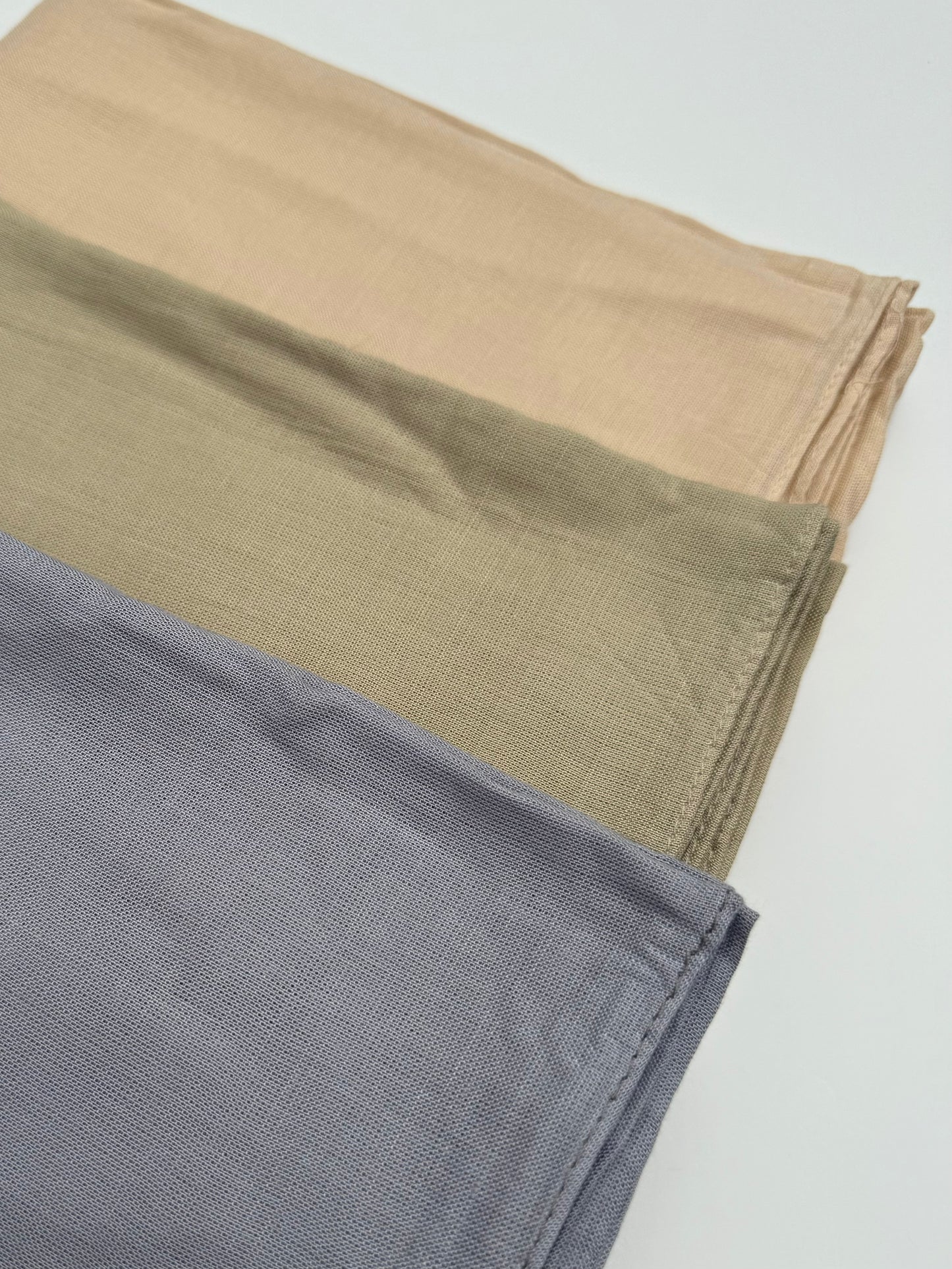 Premium Modal soft bobble free maxi antique silver hijab