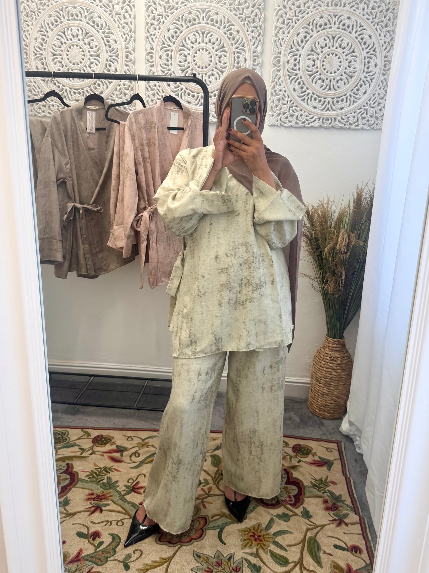 NEW Hawwa Marble Effect Free Size Cord Set