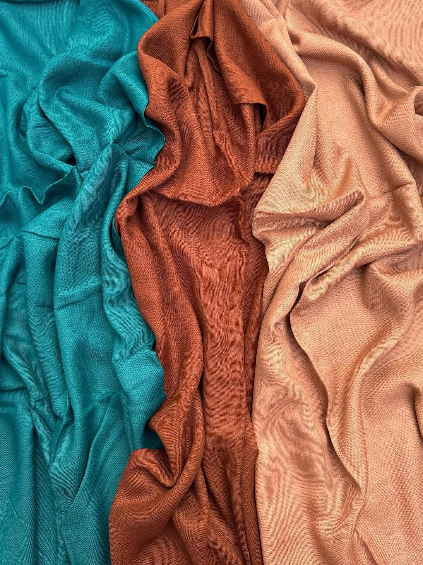 Premium Modal soft bobble free maxi peacock hijab - Hijab Junkie UK
