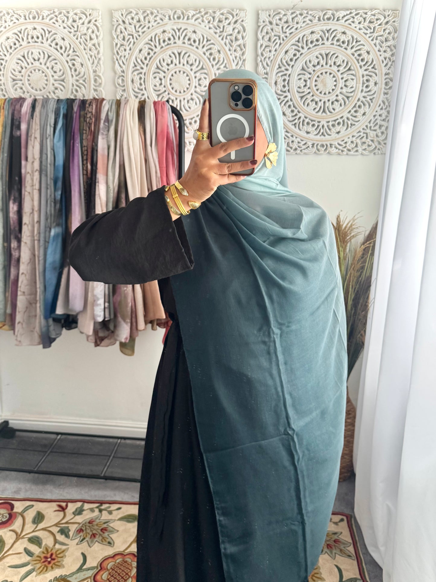 Water coloured Modal Printed Le Ciel Hijab