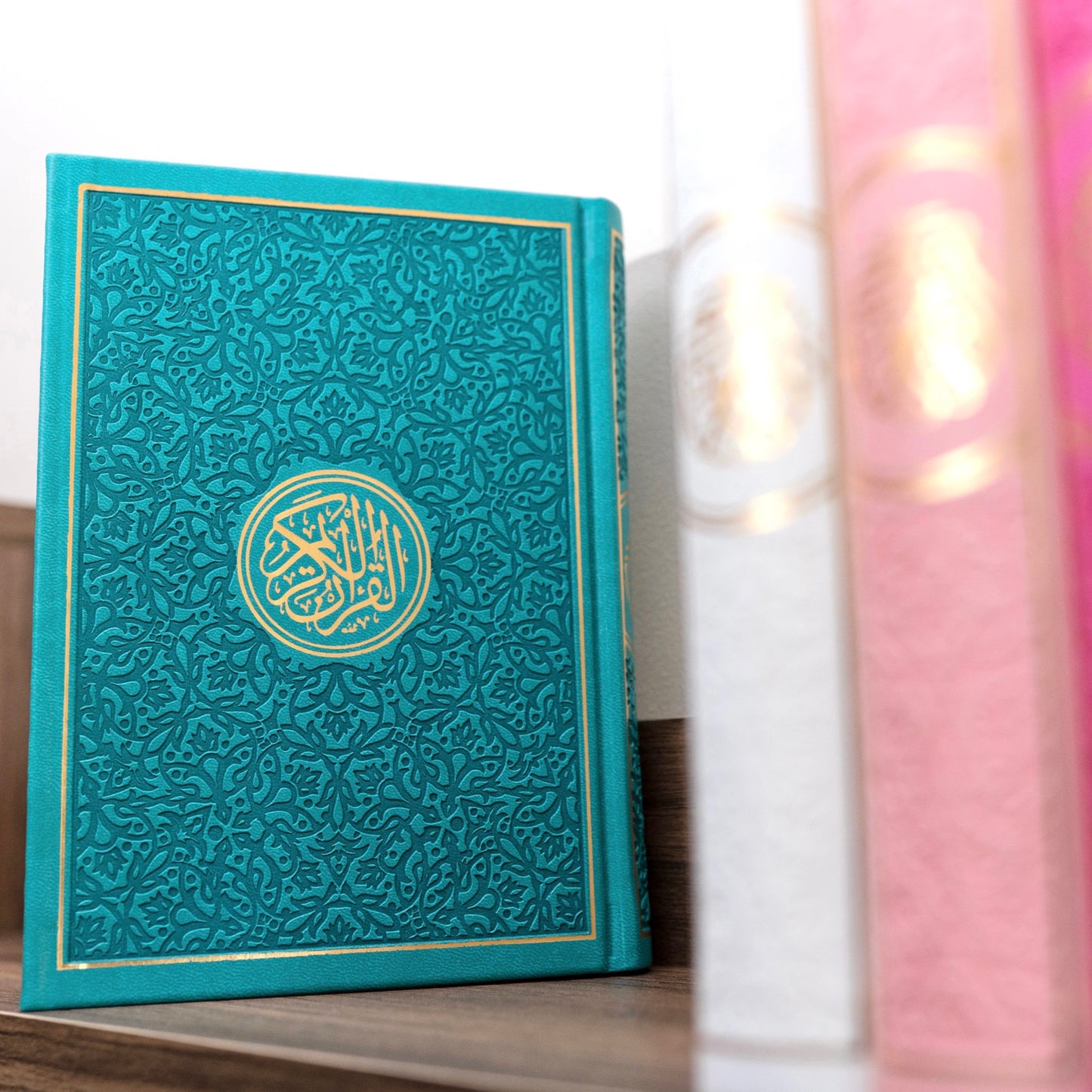 A5 Leather embossed Rainbow Quran’s 7 colours available