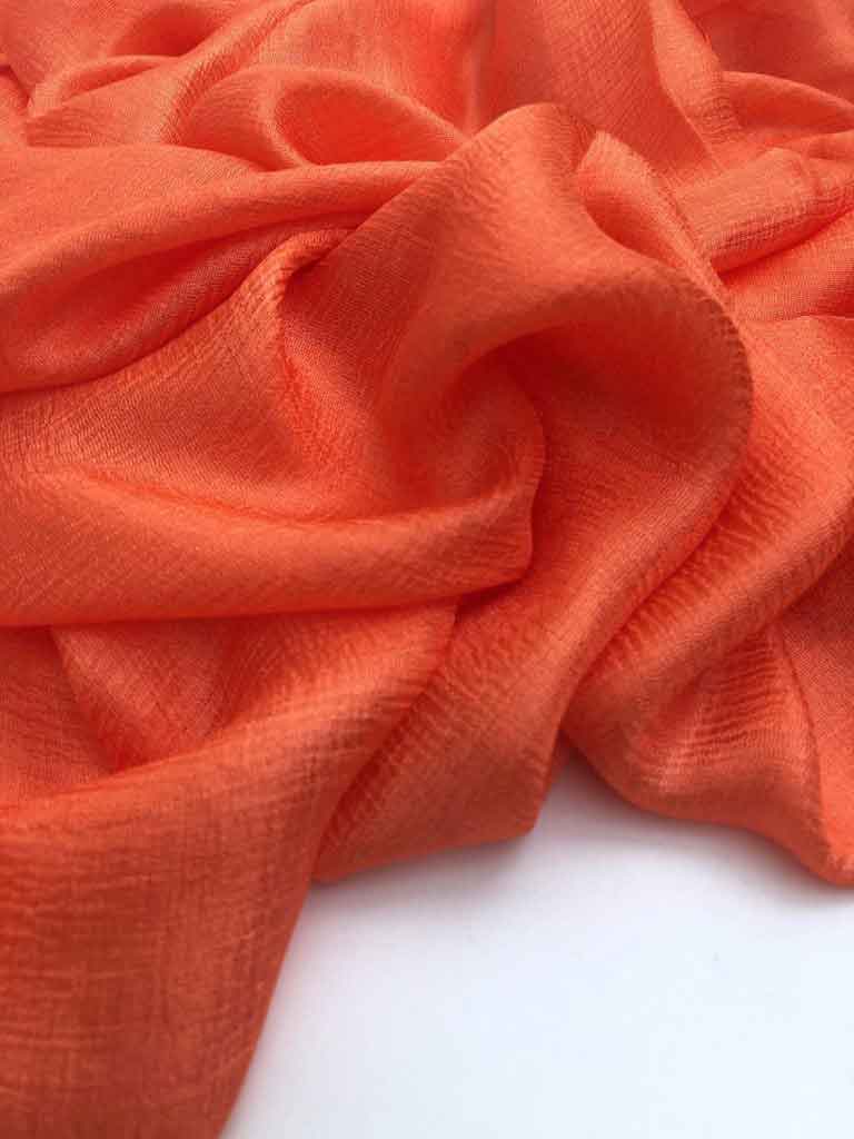 luxury Indian plain pumpkin maxi hijab