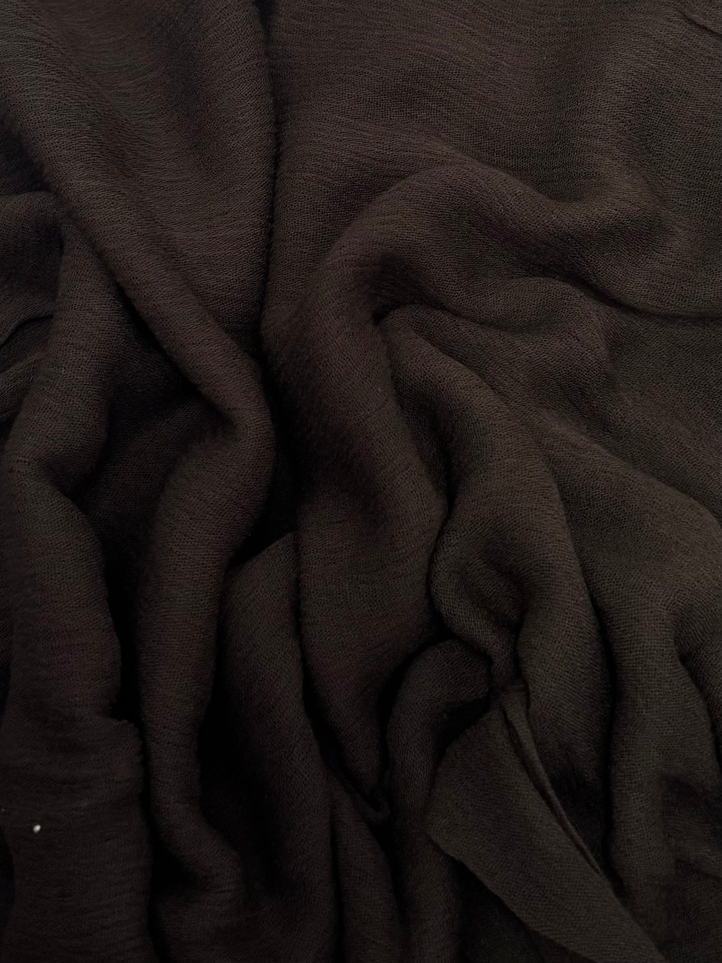 modal crinkle antique silver hijab