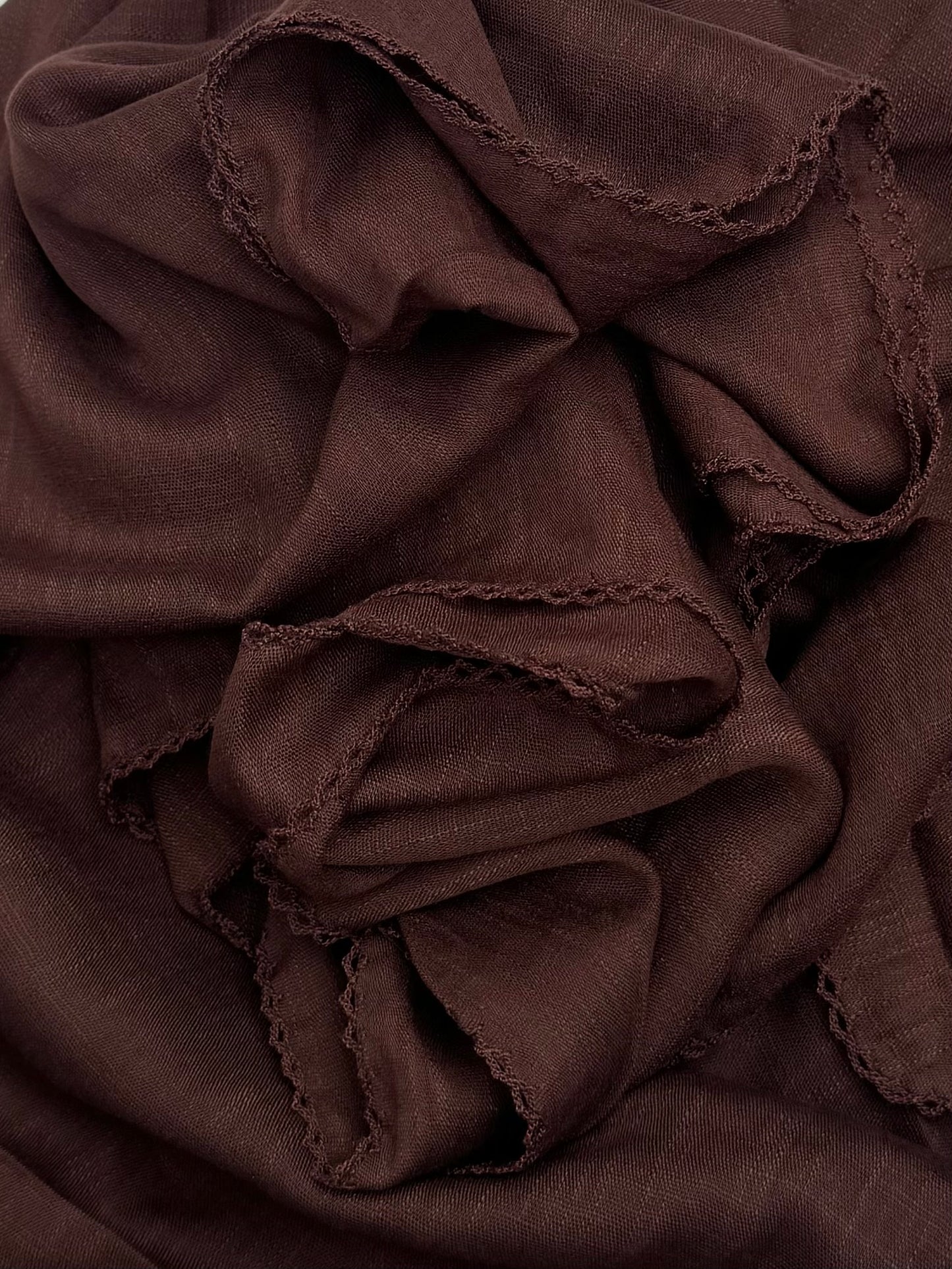 Maxi plain Turkish picot coco hijab