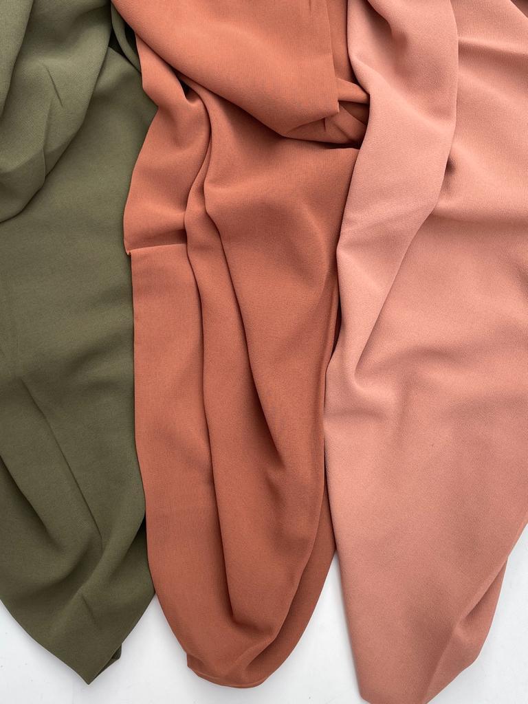 Maxi super premium chopper chiffon hijab - Hijab Junkie UK