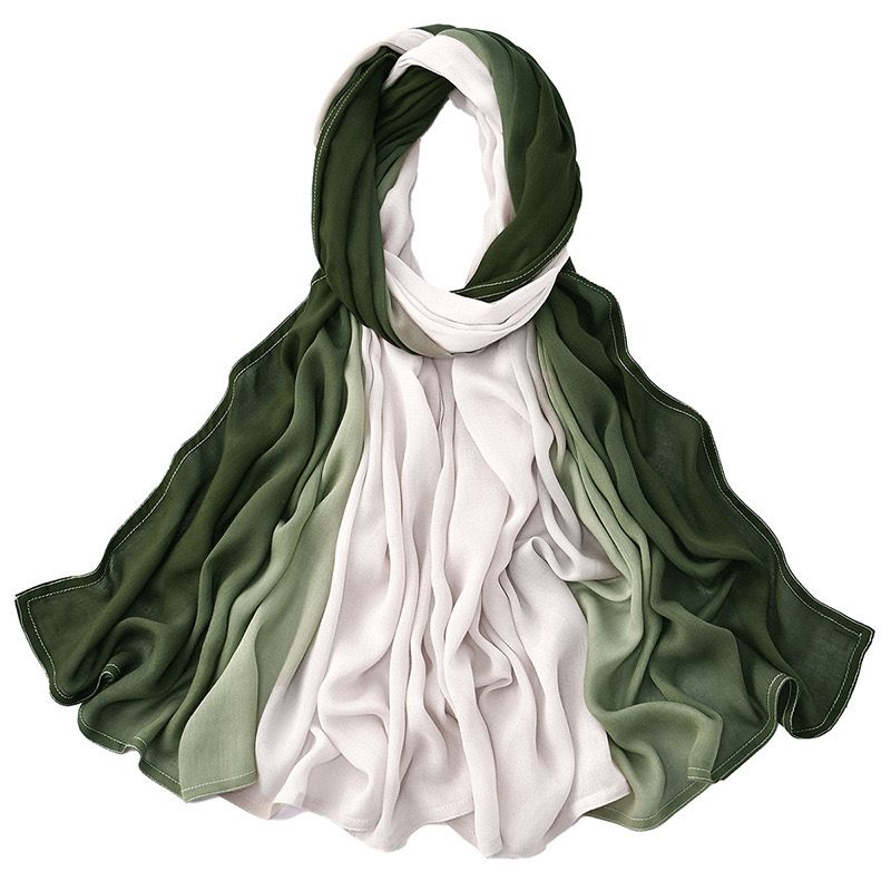 Original modal ombre plain watermelon hijab 6