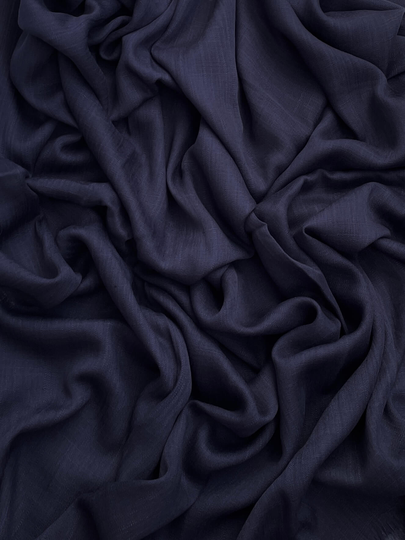 Maxi plain Turkish smooth denim blue hijab