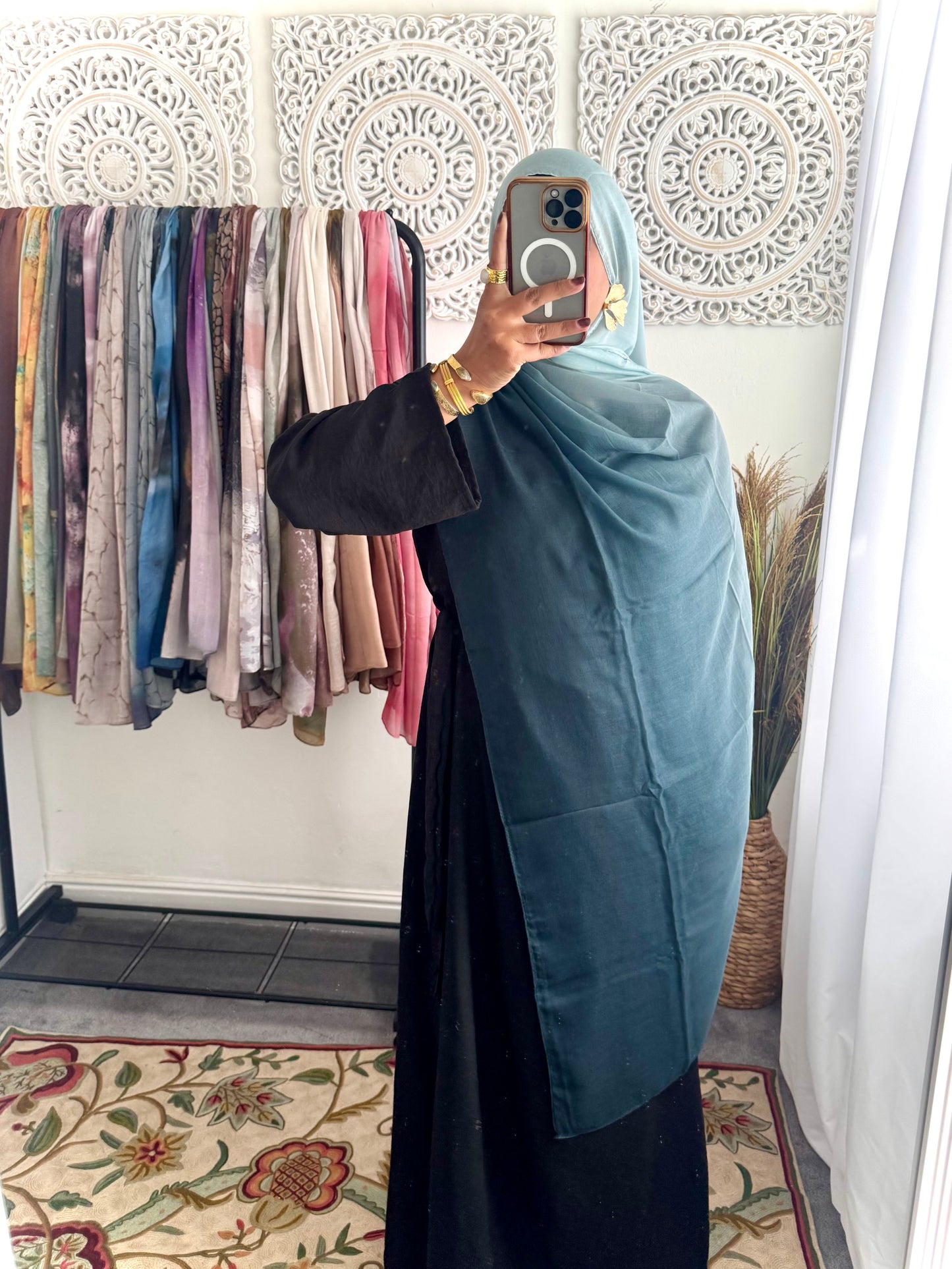 Water coloured Modal Printed Le Ciel Hijab