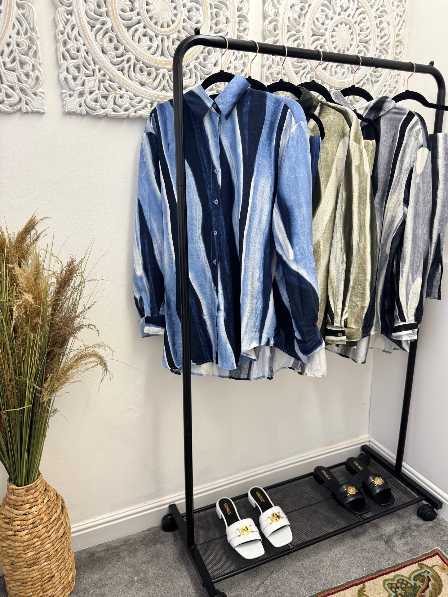 NEW Mango Striped Loose Fit Free Size Cord Set