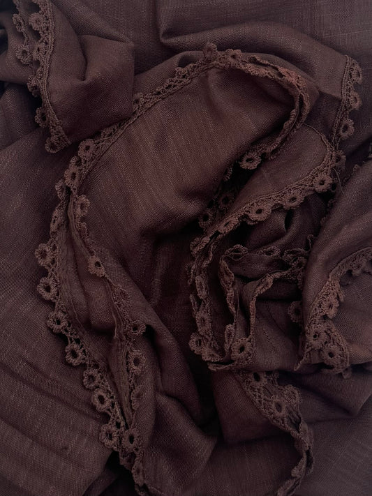 Maxi plain Turkish kinaari coco hijab