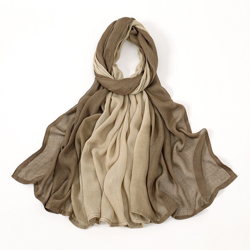 Malai ombre plain stitched maxi hijab 6 colours available