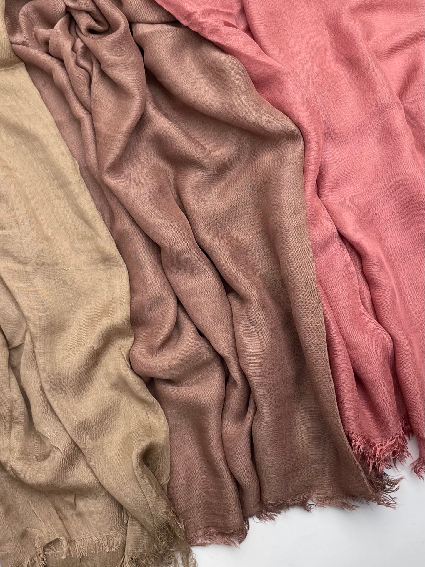 Turkish modal malai rose pink hijab