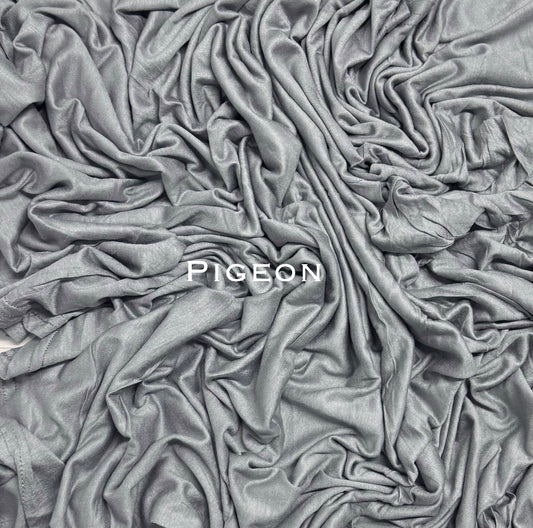 Standard & Maxi premium stitched jersey plain pigeon hijab