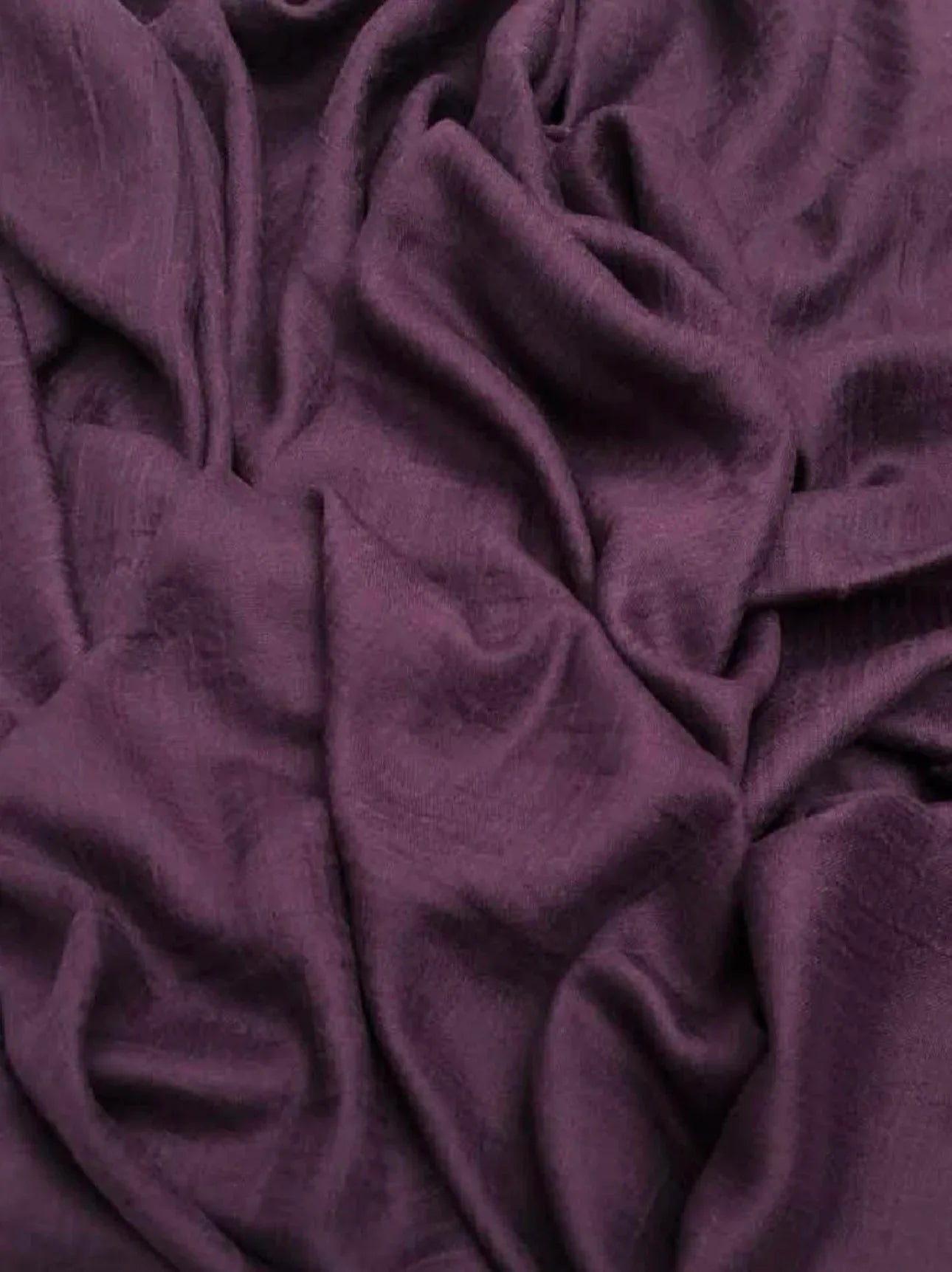 Maxi plain modal plum hijab - Hijab Junkie UK