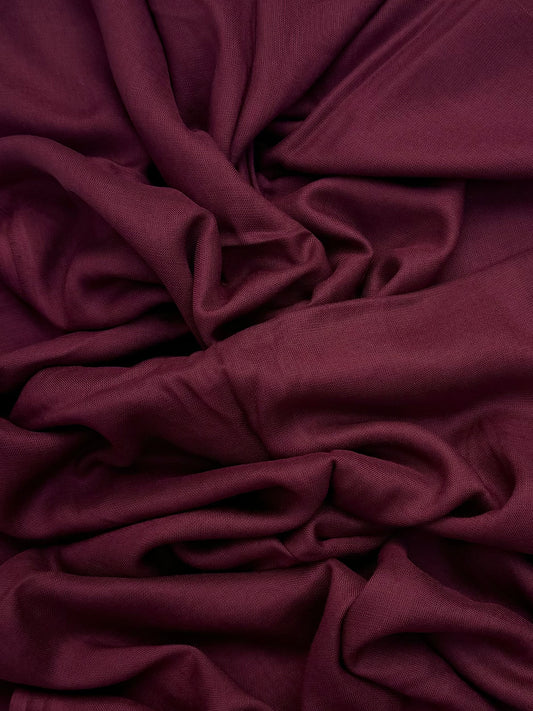 Premium Modal soft bobble free maxi maroon hijab