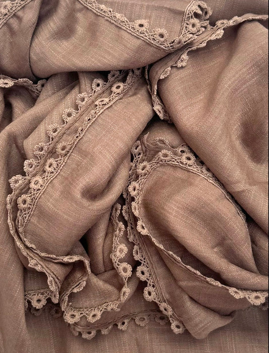 Maxi plain Turkish kinaari cement hijab