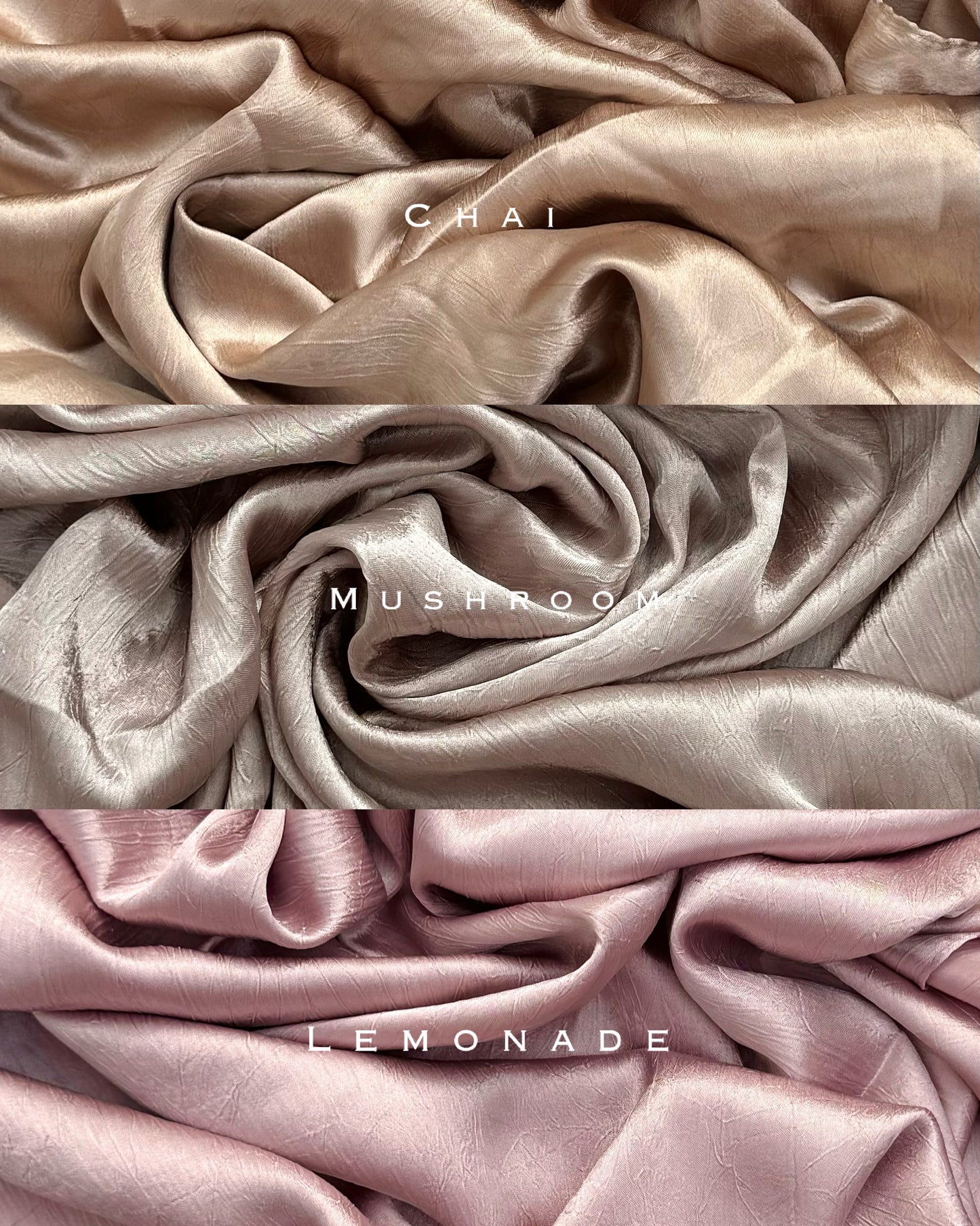 Lava Truffle grain dubai matt silk hijabs