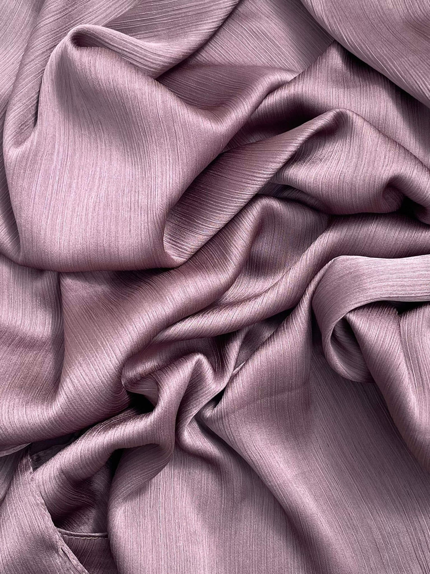 Matt Dubai crinkle silk pink latte hijab