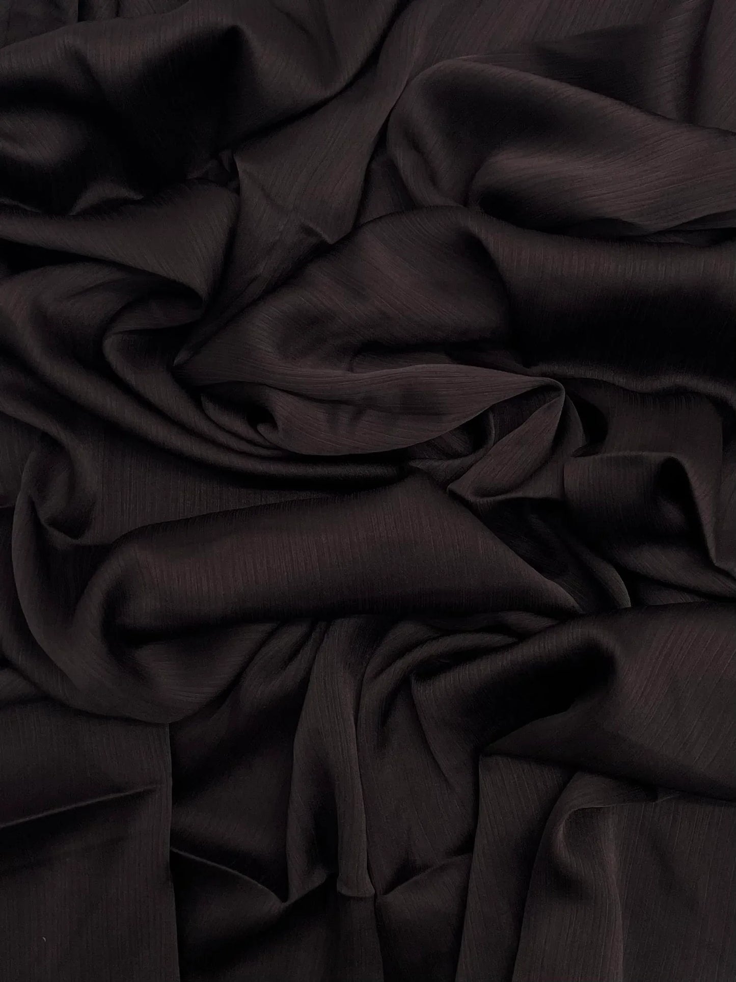 Matt Dubai crinkle silk brownie hijab - Hijab Junkie UK