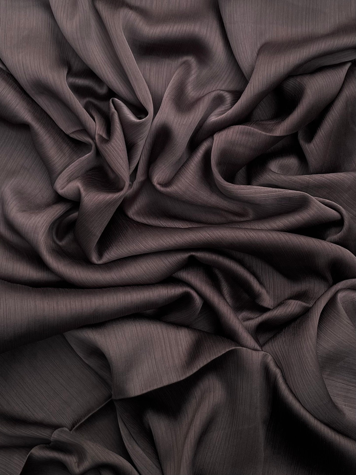 Matt Dubai crinkle silk espresso hijab