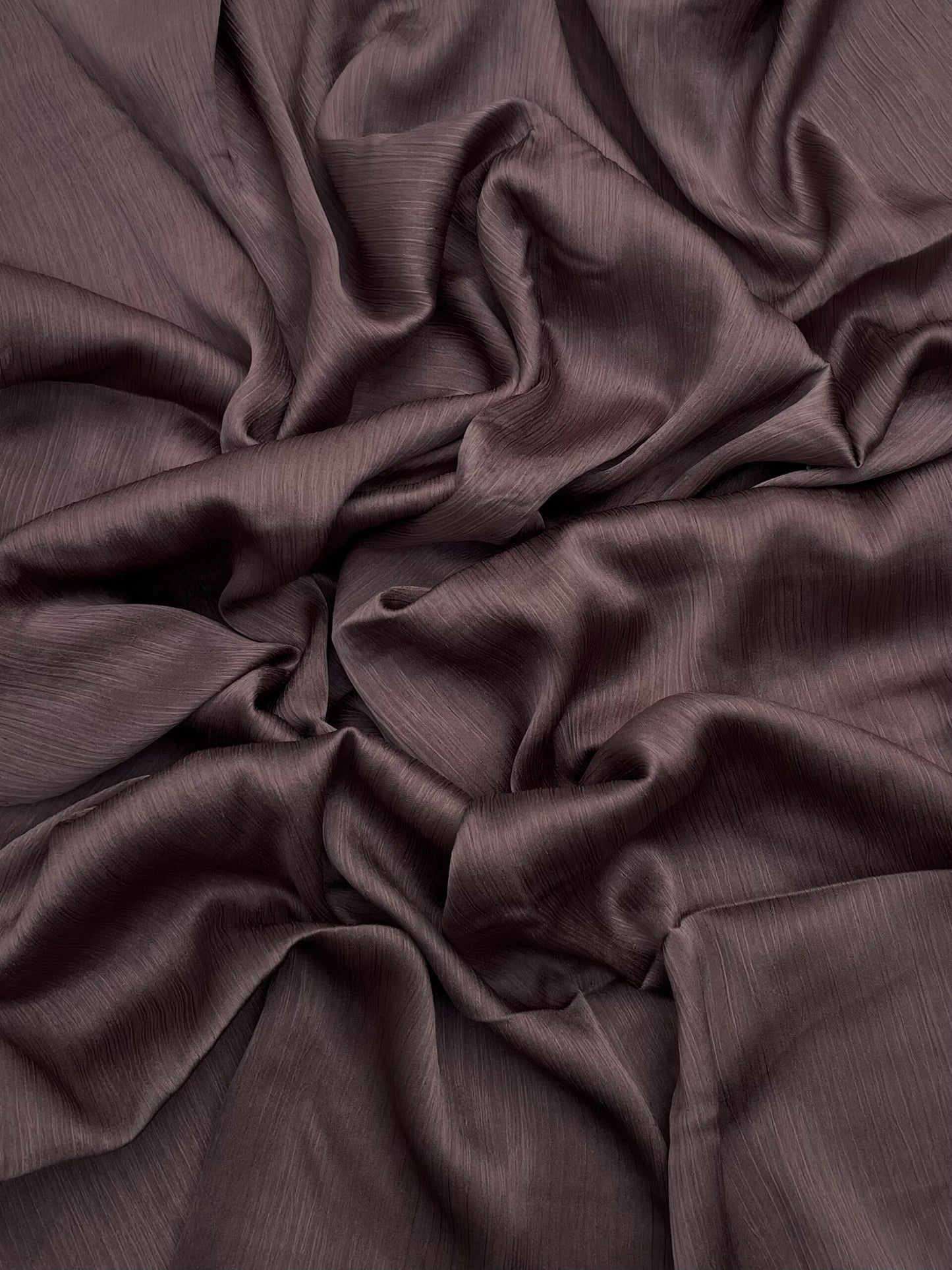Matt Dubai crinkle silk pecan pie hijab