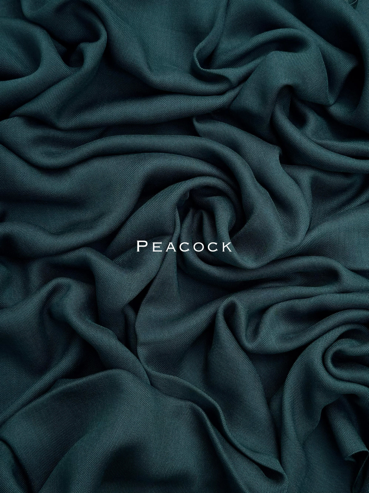 Premium Plain Modal Peacock Hijab