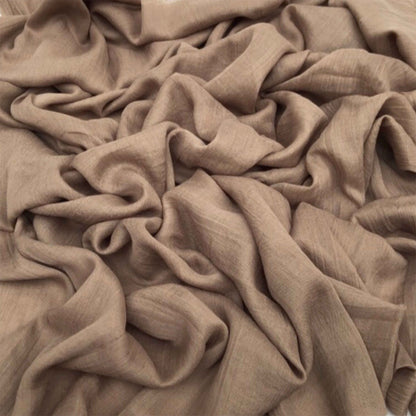 Modal Malai maxi plain latte hijab