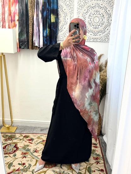 Premium Jersey Rasberry Pink hijab - Hijab Junkie UK