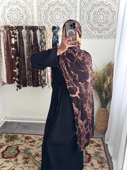 Premium Jersey Viper Luxe hijab - Hijab Junkie UK