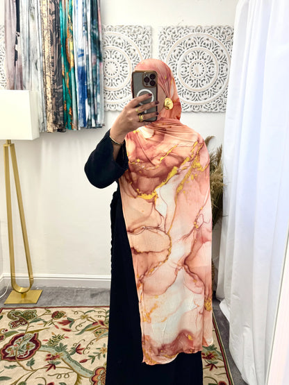 Premium Jersey Candy Floss hijab - Hijab Junkie UK