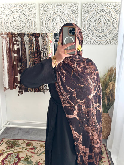 Premium Jersey Viper Luxe hijab - Hijab Junkie UK